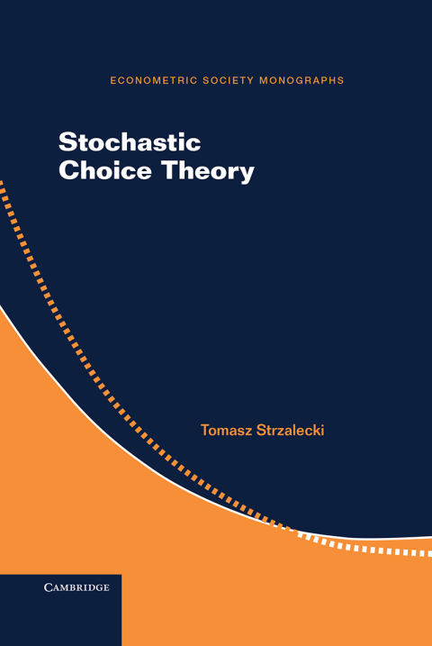 Cover image for book Stochastic Choice Theory