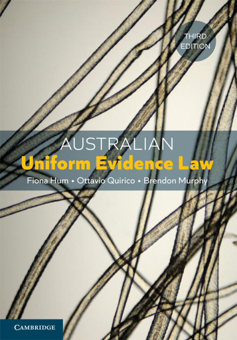 Cover image for book Australian Uniform Evidence Law