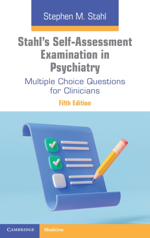 Cover image for book Stahl's Self-Assessment Examination in Psychiatry