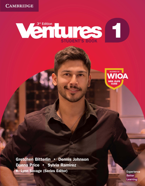 Cover image for book Ventures Level 1 Student's eBook with Digital Pack