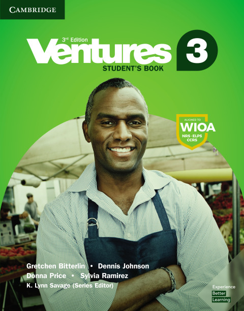 Cover image for book Ventures Level 3 Student's eBook with Digital Pack