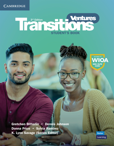 Cover image for book Ventures Transitions Level 5 Student's eBook with Digital Pack