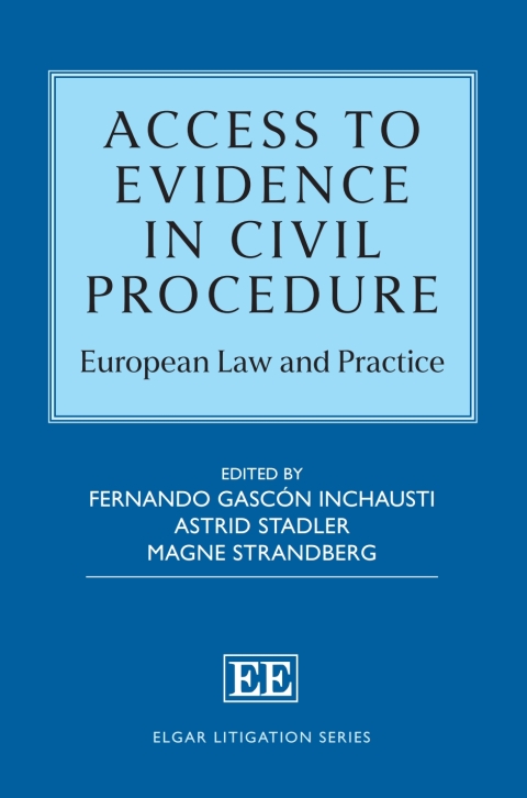 Cover image for book Access to Evidence in Civil Procedure