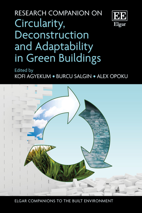 Cover image for book Research Companion on Circularity, Deconstruction and Adaptability in Green Buildings
