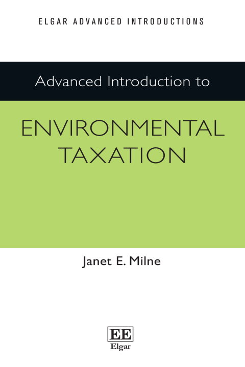 Cover image for book Advanced Introduction to Environmental Taxation