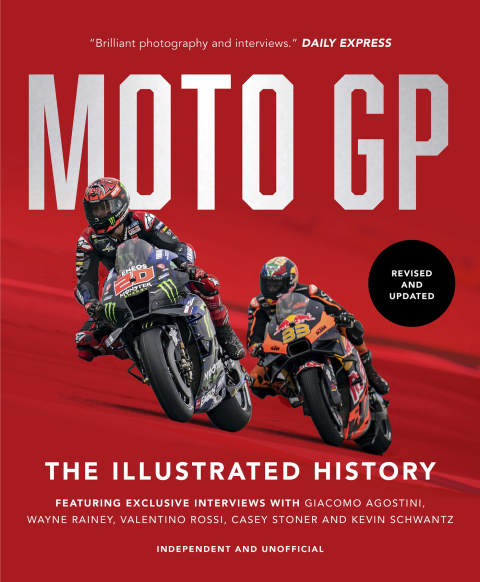 Cover image for book MotoGP: The Illustrated History 2023