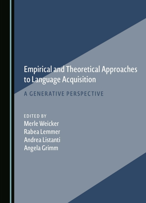 Cover image for book Empirical and Theoretical Approaches to Language Acquisition