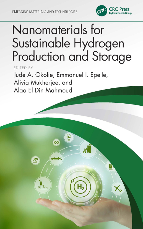 Cover image for book Nanomaterials for Sustainable Hydrogen Production and Storage