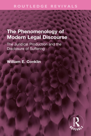 The Phenomenology of Modern Legal Discourse