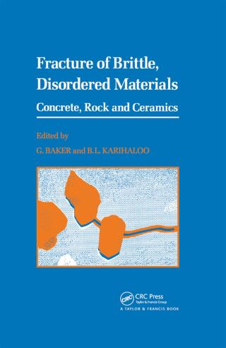 Fracture of Brittle Disordered Materials: Concrete, Rock and Ceramics