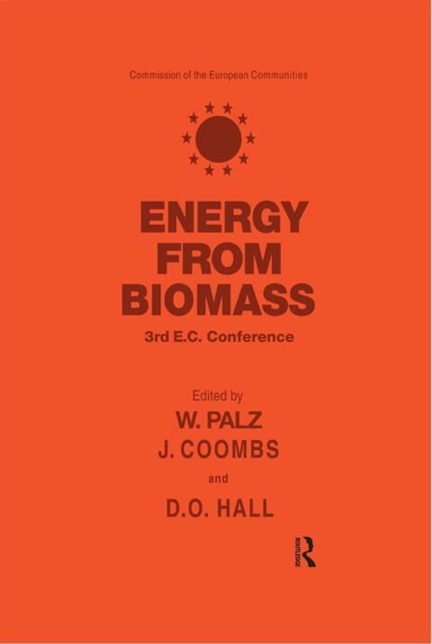 Cover image for book Energy from the Biomass