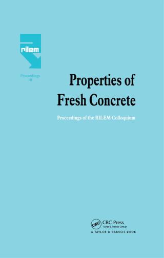 Properties of Fresh Concrete