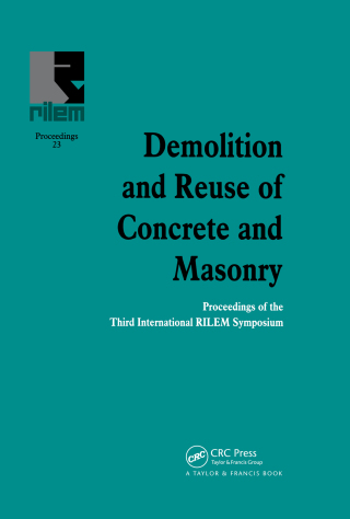Demolition and Reuse of Concrete and Masonry