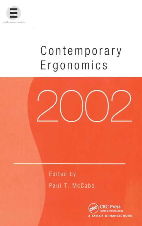 Cover image for book Contemporary Ergonomics 2002