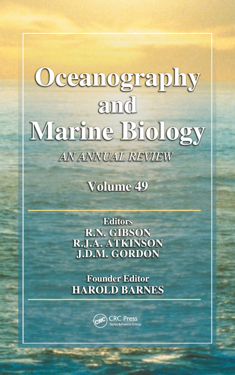 Cover image for book Oceanography and Marine Biology