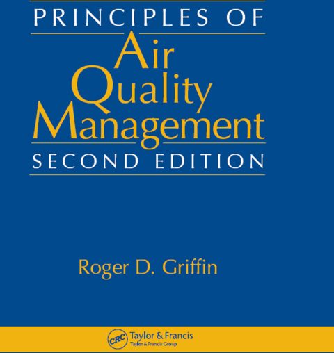Cover image for book Principles of Air Quality Management