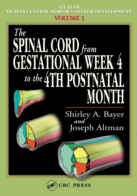 Cover image for book The Spinal Cord from Gestational Week 4 to the 4th Postnatal Month