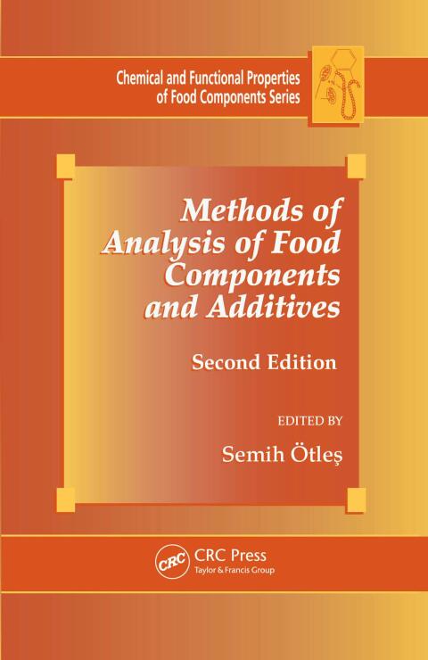 Cover image for book Methods of Analysis of Food Components and Additives