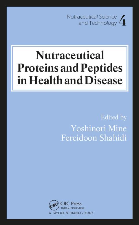 Cover image for book Nutraceutical Proteins and Peptides in Health and Disease