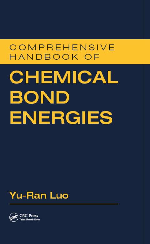 Cover image for book Comprehensive Handbook of Chemical Bond Energies