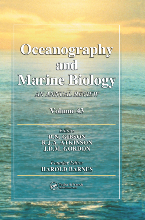 Cover image for book Oceanography and Marine Biology