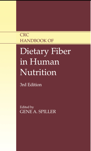 CRC Handbook of Dietary Fiber in Human Nutrition
