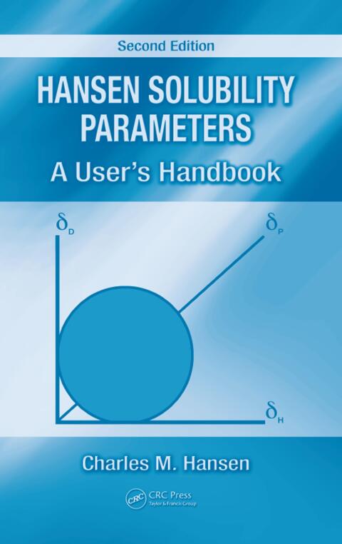 Cover image for book Hansen Solubility Parameters