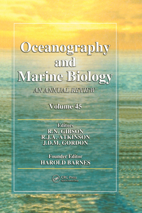 Cover image for book Oceanography and Marine Biology