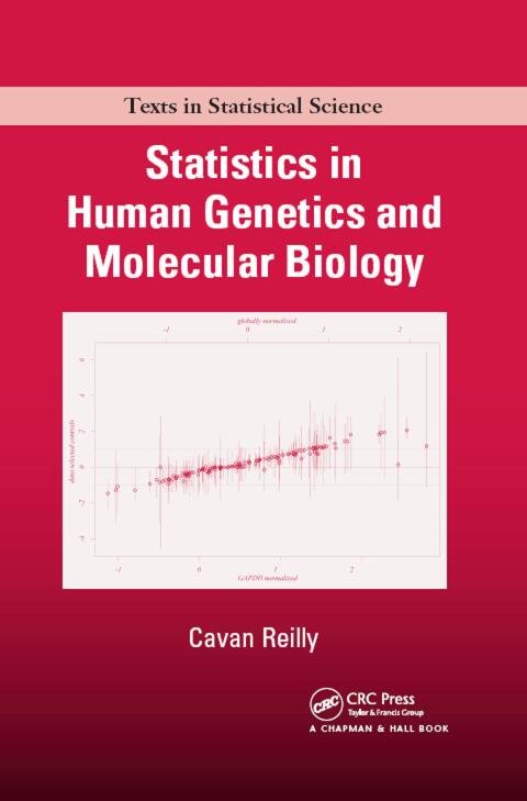 Cover image for book Statistics in Human Genetics and Molecular Biology