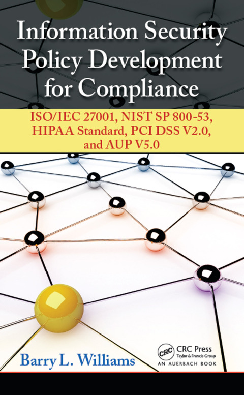Cover image for book Information Security Policy Development for Compliance