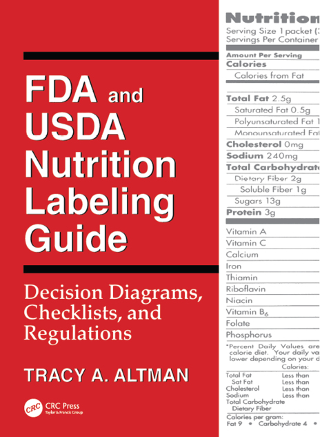 Cover image for book FDA and USDA Nutrition Labeling Guide
