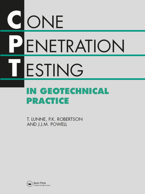 Cone Penetration Testing in Geotechnical Practice 