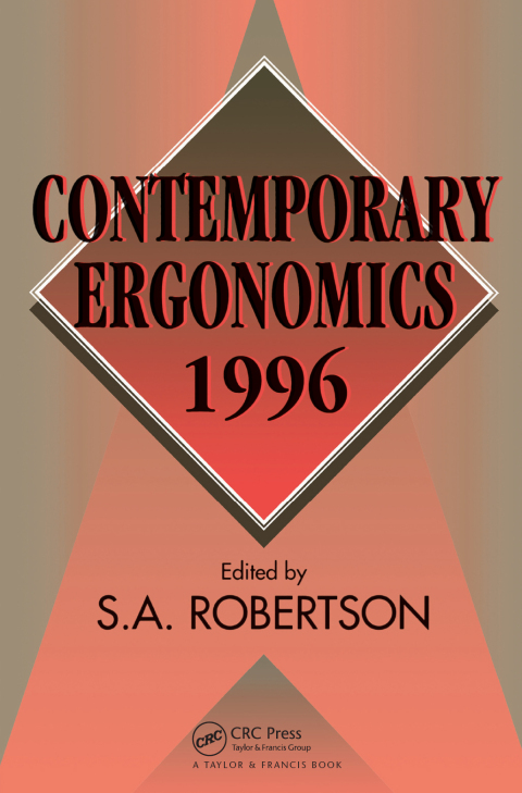 Cover image for book Contemporary Ergonomics 1996
