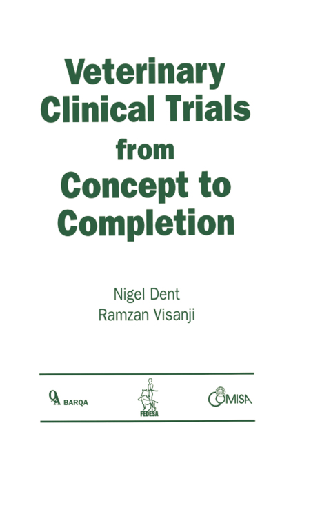 Cover image for book Veterinary Clinical Trials From Concept to Completion