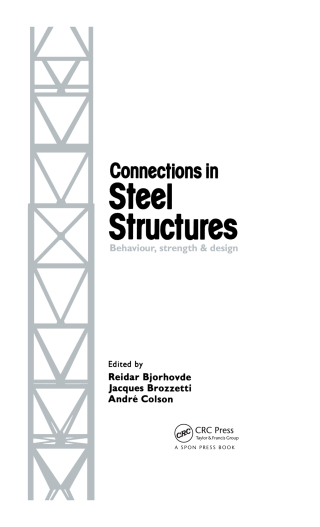 Connections in Steel Structures