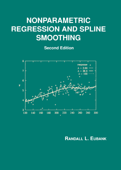 Cover image for book Nonparametric Regression and Spline Smoothing