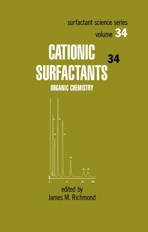 Cover image for book Cationic Surfactants