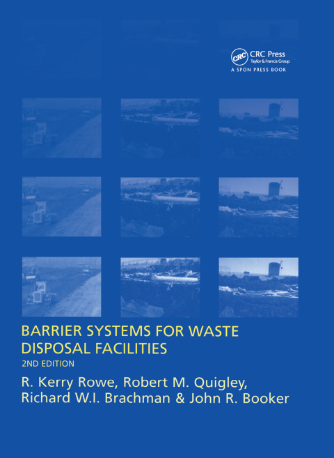 Cover image for book Barrier Systems for Waste Disposal Facilities