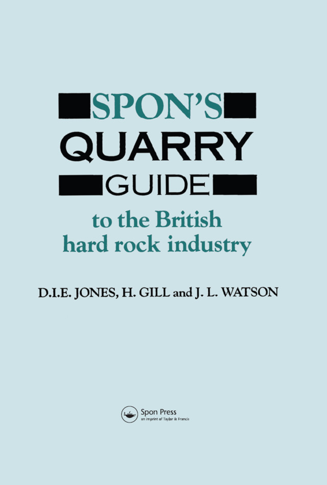 Spon's Quarry Guide