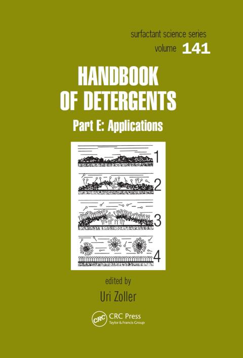Cover image for book Handbook of Detergents, Part E