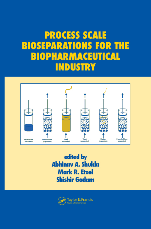 Cover image for book Process Scale Bioseparations for the Biopharmaceutical Industry