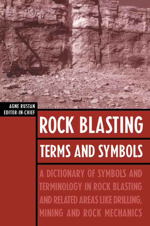 Cover image for book Rock Blasting Terms and Symbols