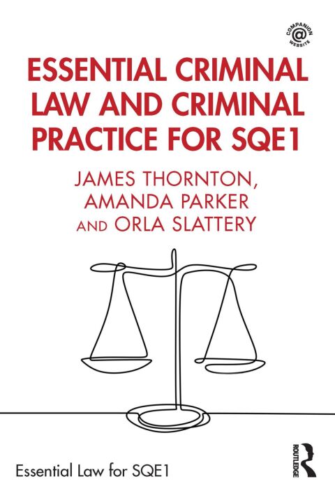 Essential Criminal Law and Criminal Practice for SQE1 