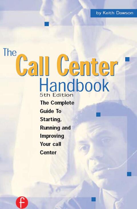 Cover image for book The Call Center Handbook
