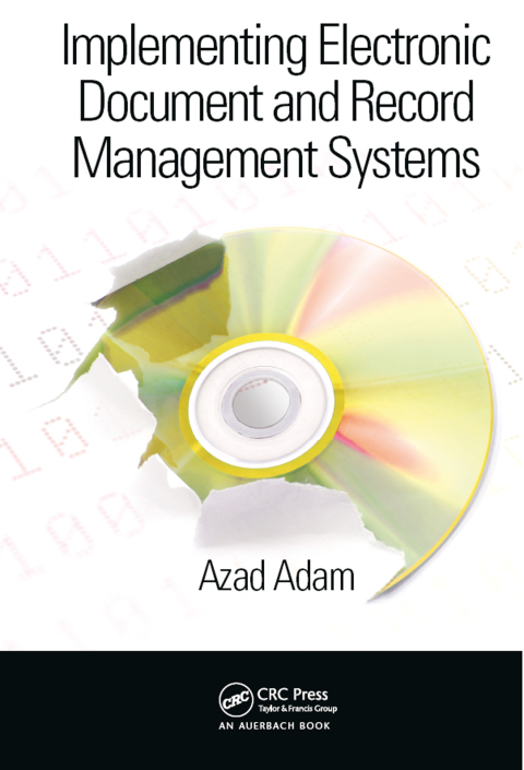Cover image for book Implementing Electronic Document and Record Management Systems