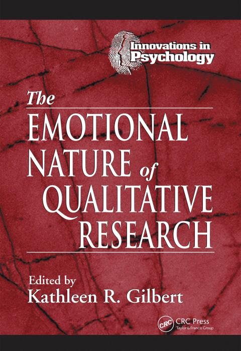 Cover image for book The Emotional Nature of Qualitative Research
