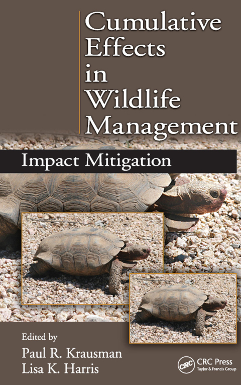 Cover image for book Cumulative Effects in Wildlife Management