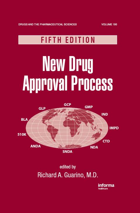 Cover image for book New Drug Approval Process