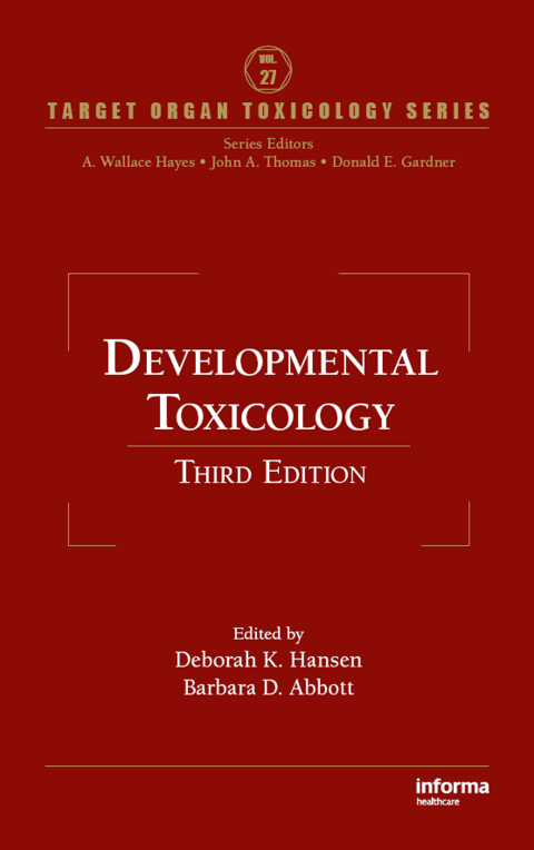 Cover image for book Developmental Toxicology