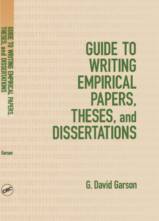 Guide to Writing Empirical Papers, Theses, and Dissertations